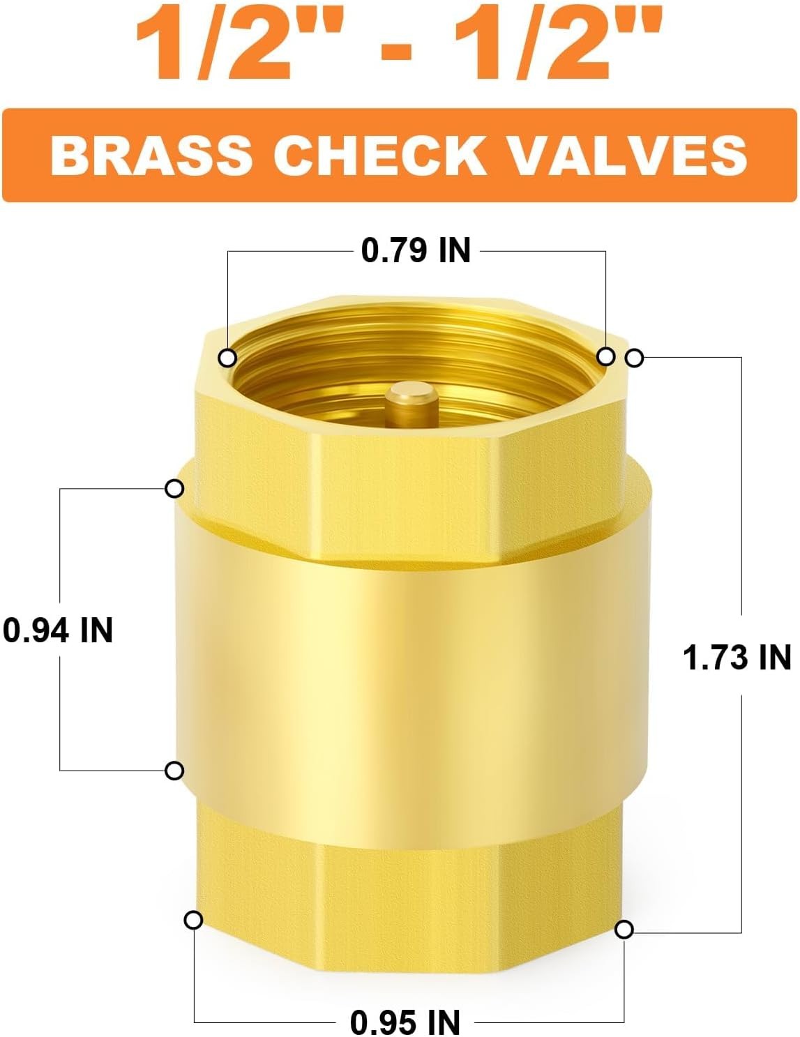 12inch Brass Vertical Check Valve Hydraulically Operated Backflow Prevention