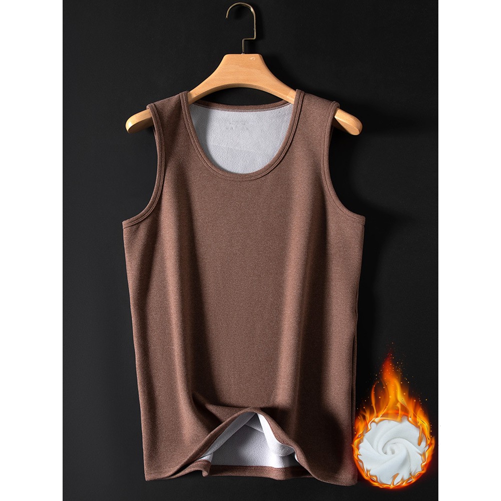 Men Velvet Camisole Slim Fit Winter Wear Base Layer Shirt Casual Wear For Men - Picture 30 of 33