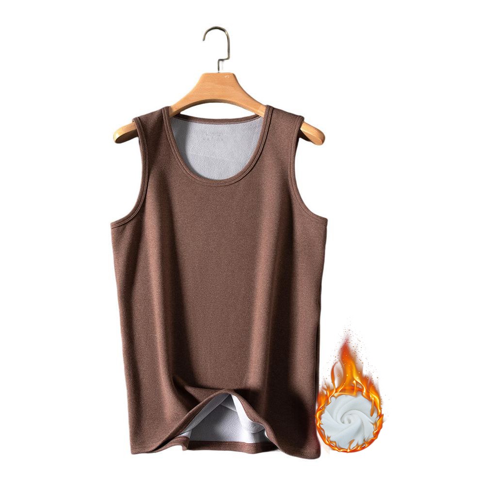 Men Velvet Camisole Slim Fit Winter Wear Base Layer Shirt Casual Wear For Men - Picture 31 of 33