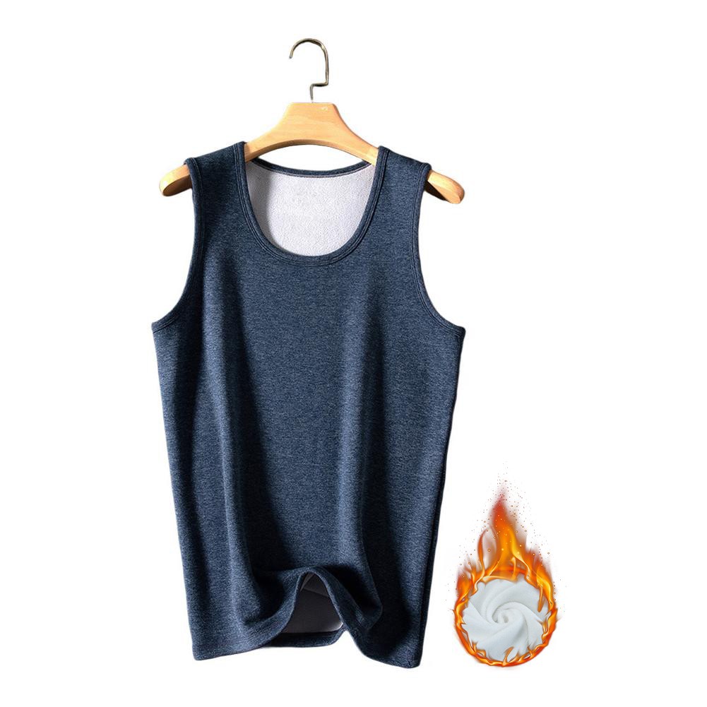 Men Velvet Camisole Slim Fit Winter Wear Base Layer Shirt Casual Wear For Men - Picture 33 of 33