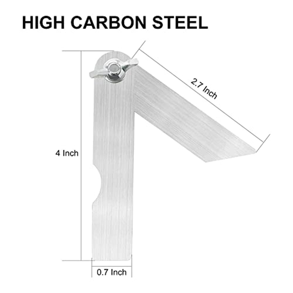 Sliding T Bevel Gauge Compact Design for Measuring Angles in Narrow Spaces - Picture 13 of 21