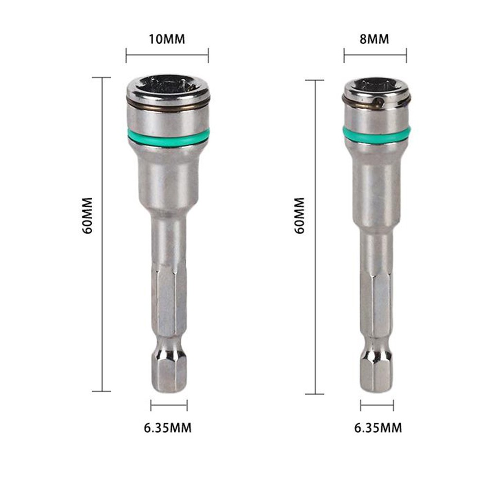 Hex Shank Magnetic Nut Driver Drill Adapter Socket for Screwdriver Tools - Picture 37 of 40