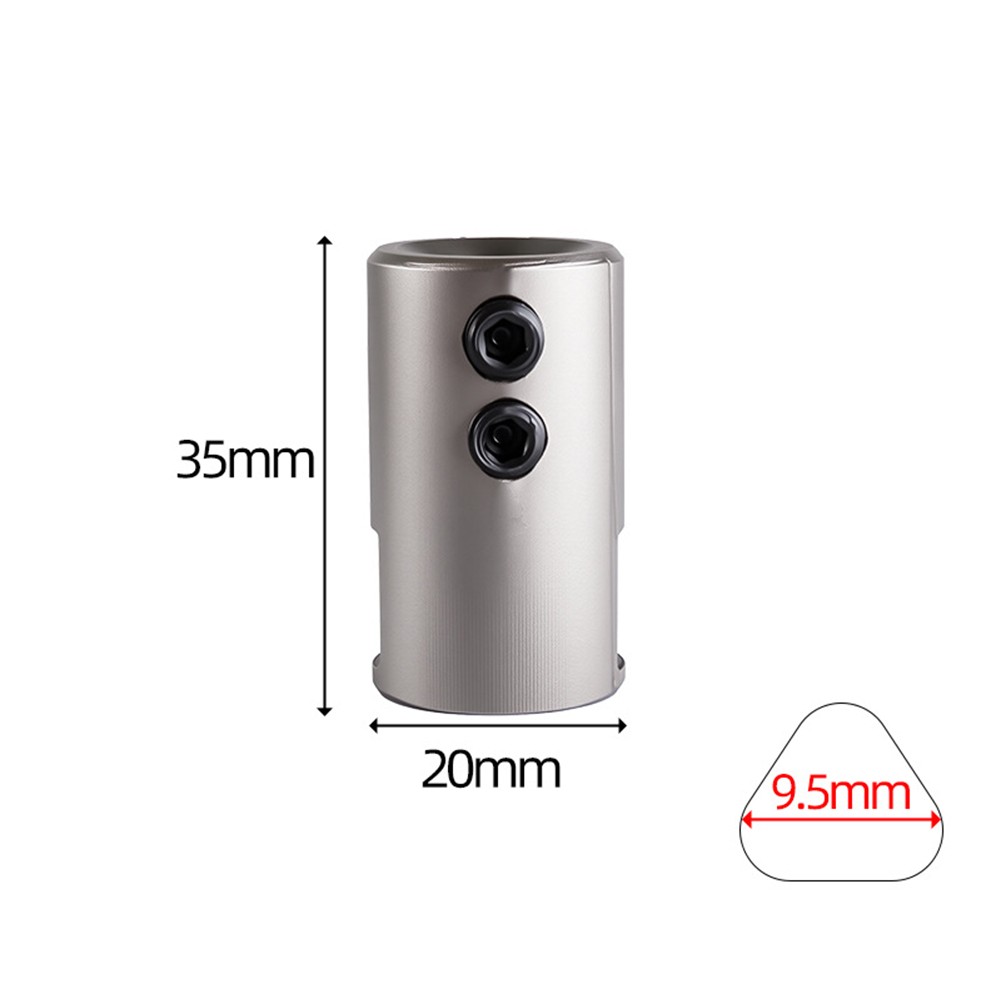 Bit Extension Set Triangular Handle Adapter DIY Installation Metal Material