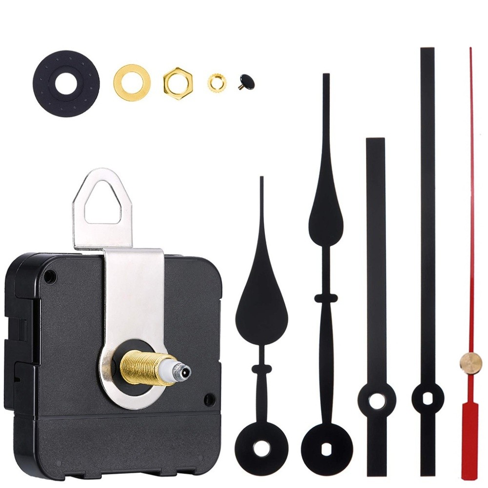 Quartz Clock Movement Kit for Wall Clocks Shaft Length 20mm Thread 11 7mm