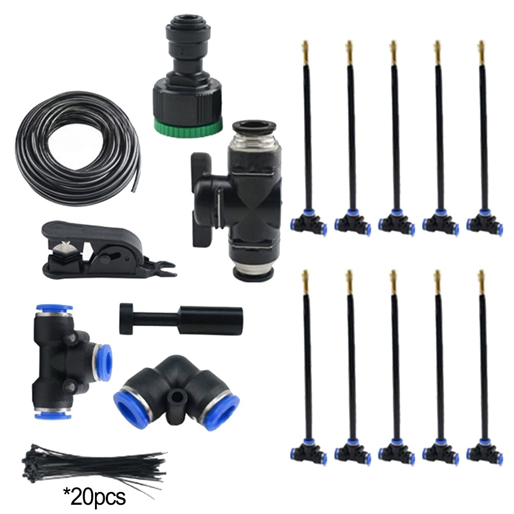 Flexible Garden Watering System 1015m with 360 Degree Spray Adjustment