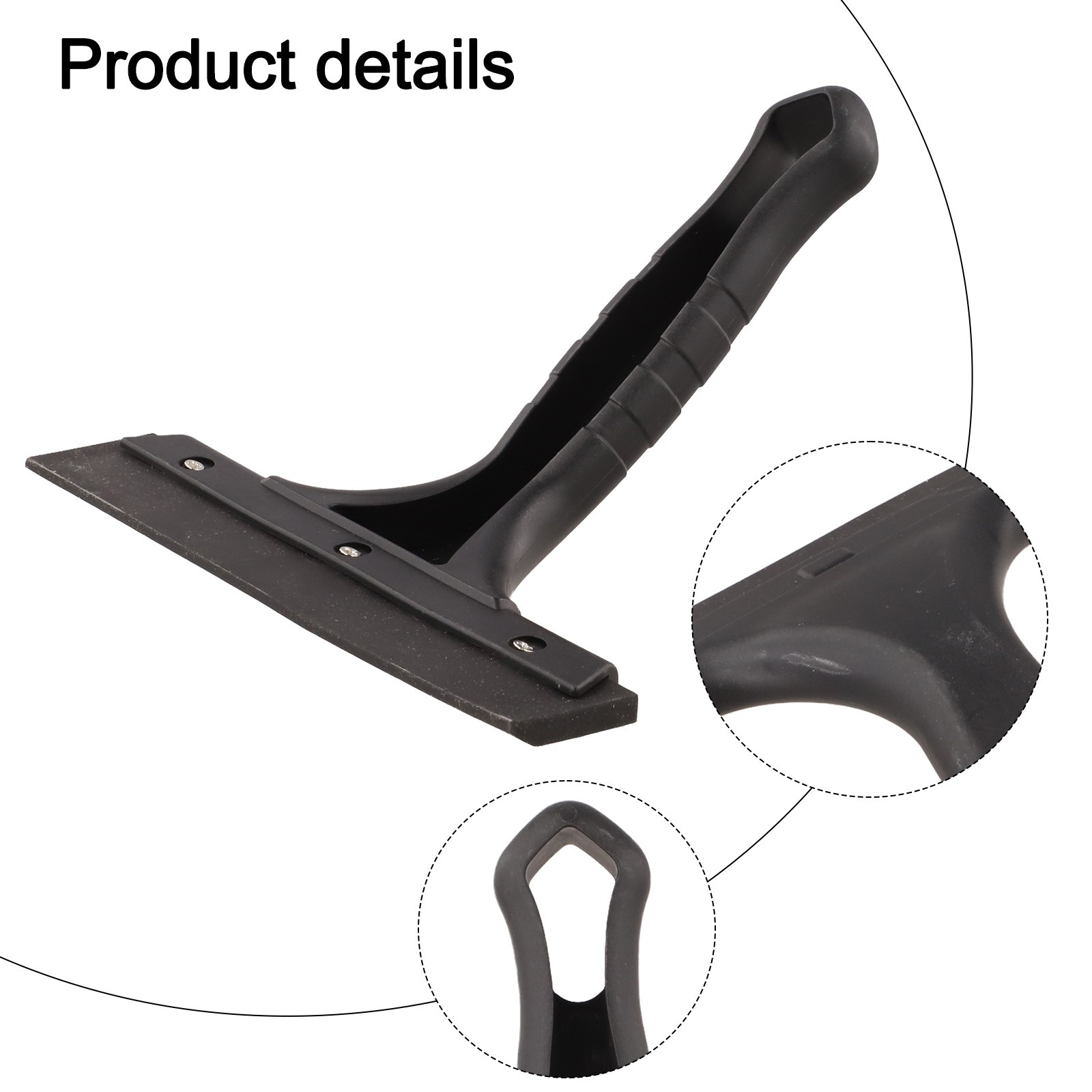 Easy to Use Multifunctional For Window Cleaning Wiper with Silicone Scraper