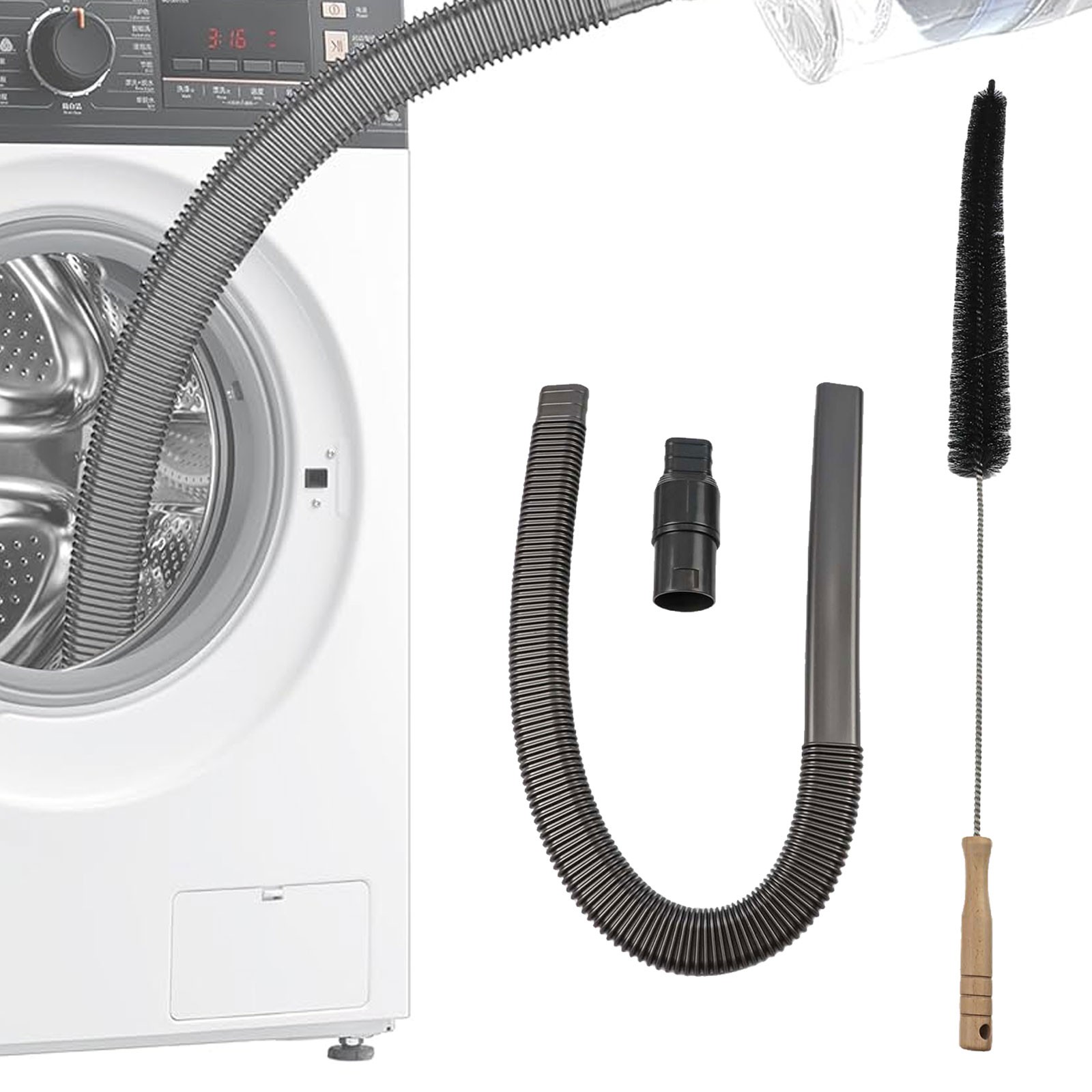 F??r Shark kompatibles Trockner Fusselentferner Set mit Schlauch und Reinigungsb