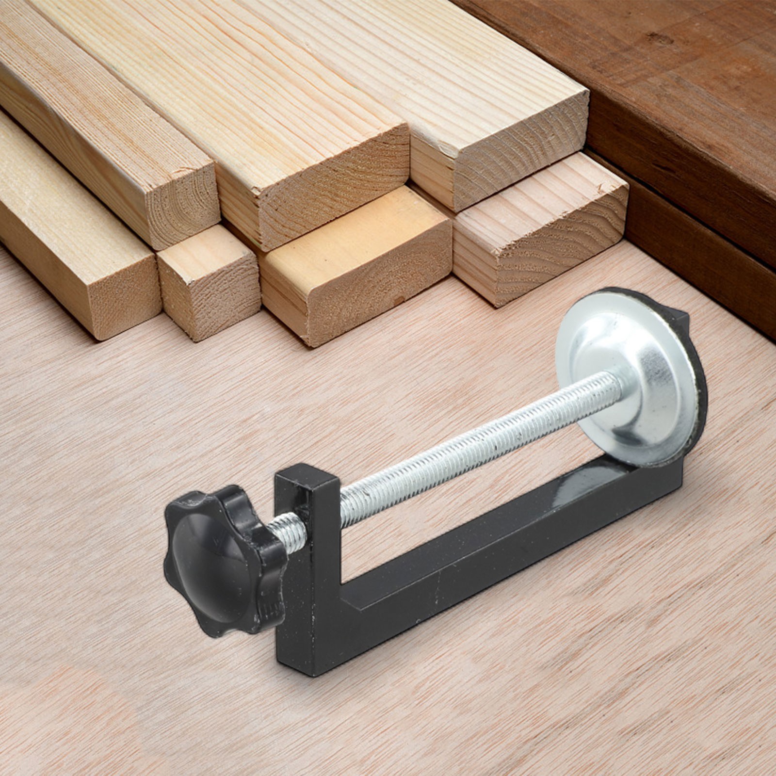 Adjustable 10 105mm Reversible Metal Clamp for Woodworking Plastic Use