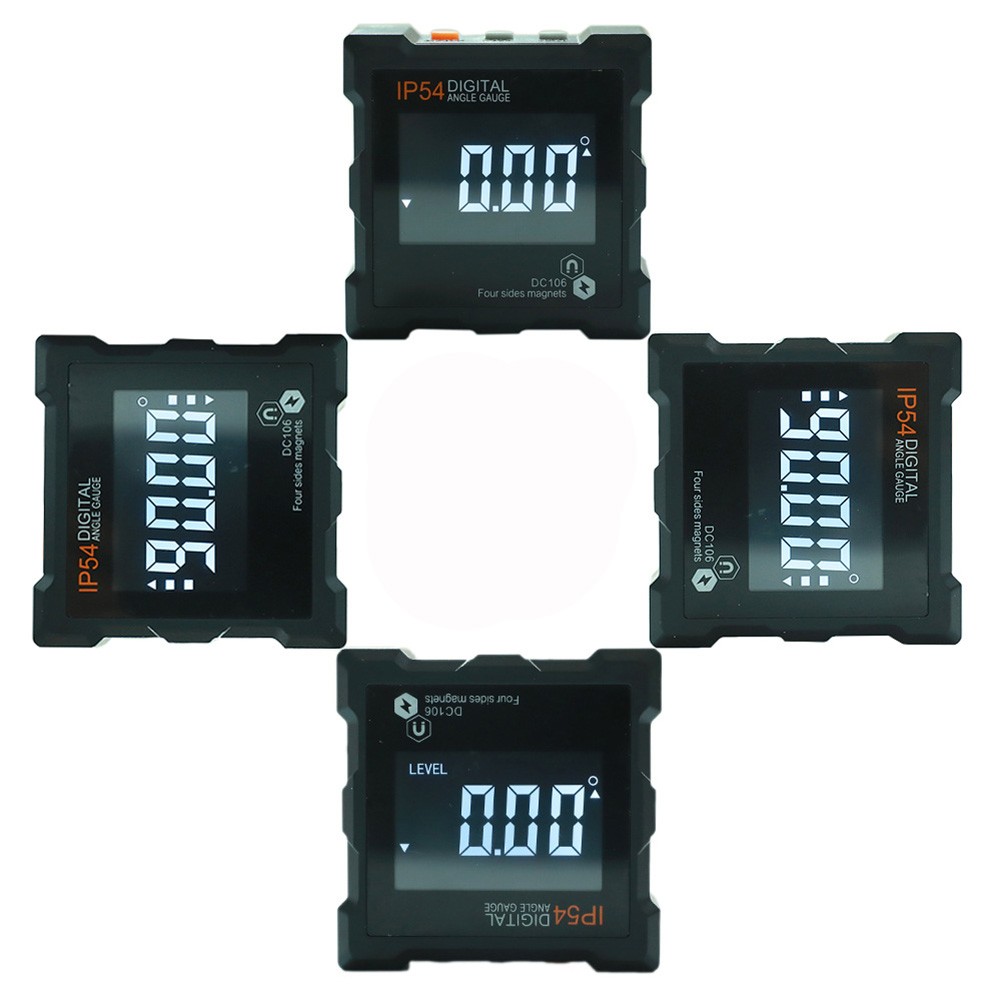 High Precision Digital Inclinometer with IP54 and Easy Operation LCD Screen