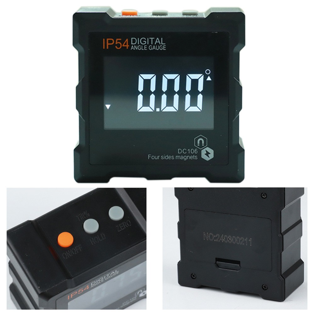 High Precision Digital Inclinometer with IP54 and Easy Operation LCD Screen