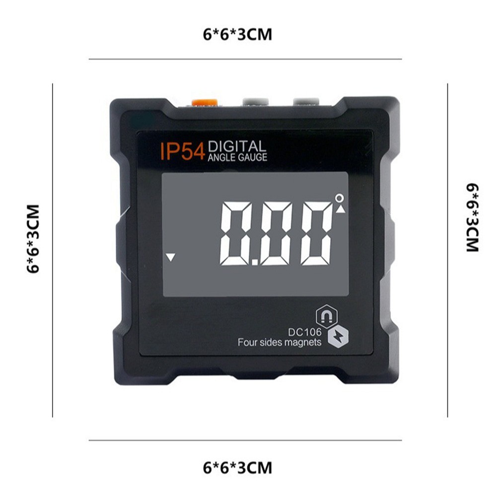High Precision Digital Inclinometer with IP54 and Easy Operation LCD Screen