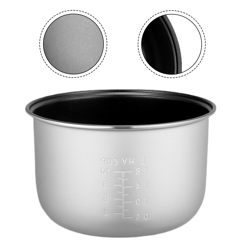 Nonstick Alloy Inner Pot For Rice For Cooker Replacement Cooking Insert