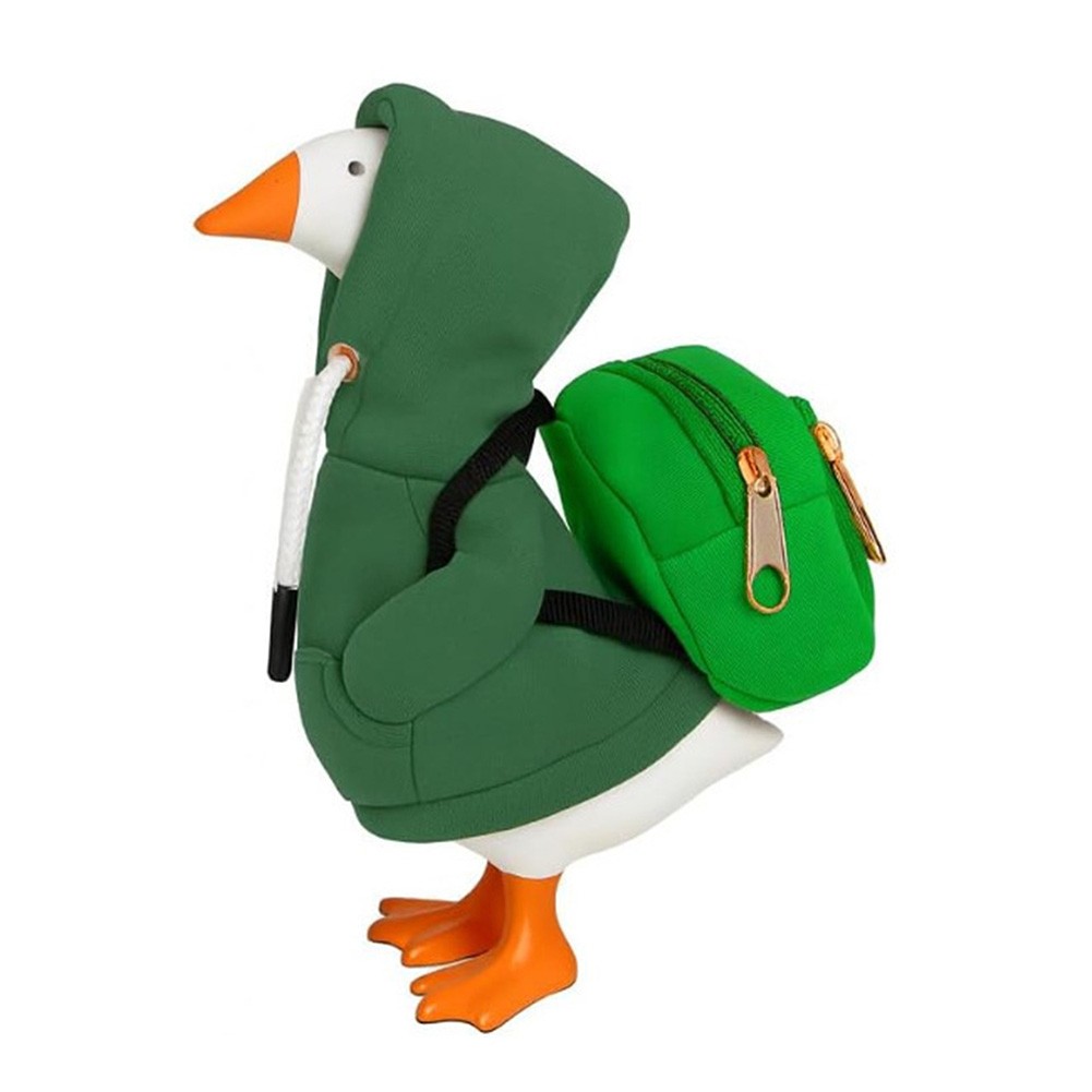 Set costume da oca scrivania 7 pollici ritorno a scuola felpa con cappuccio più mini zaino - Foto 25 di 33