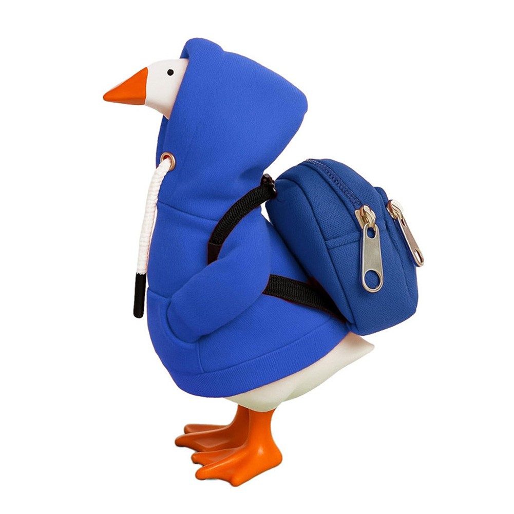 Set costume da oca scrivania 7 pollici ritorno a scuola felpa con cappuccio più mini zaino - Foto 31 di 33
