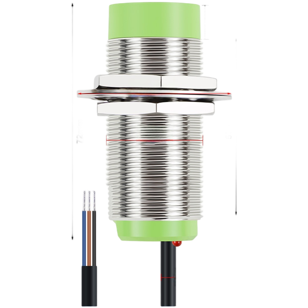 CR30 Series M30 Capacitive Proximity Switch Sensor with 15mm Sensing Range