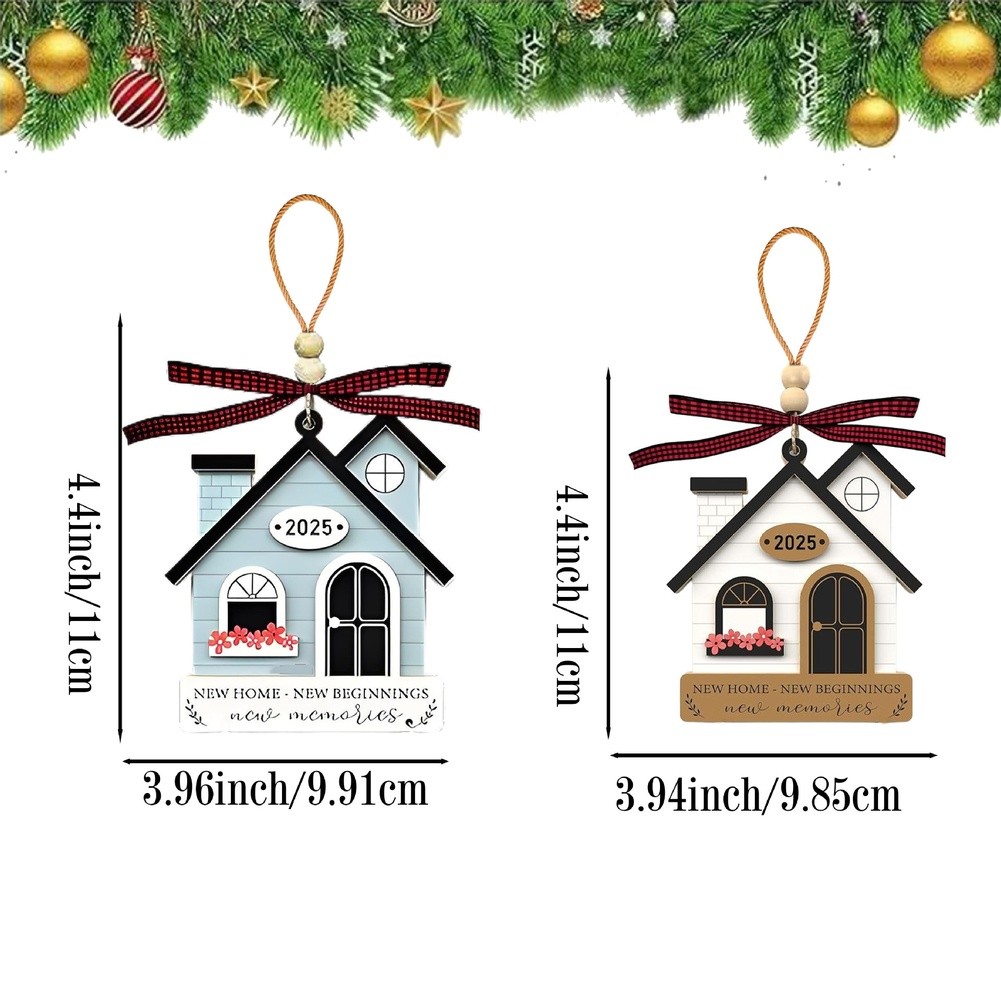 Europäischer Stil hängende Holz Auto Ornament mit Seil für Zuhause oder Auto - Picture 18 of 26