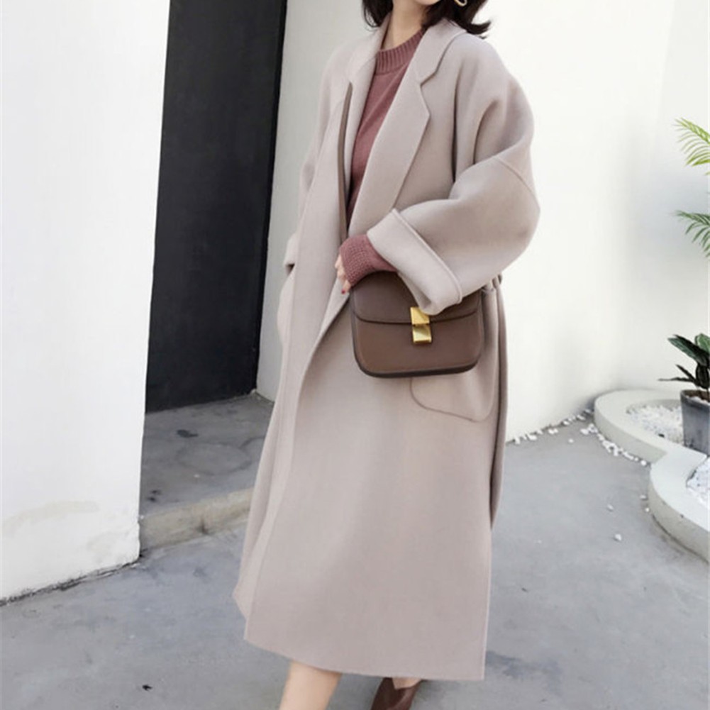 Ideal For Beach Double-Sided Outerwear Korean Style Coat Casual Daily Wear - Picture 13 of 23