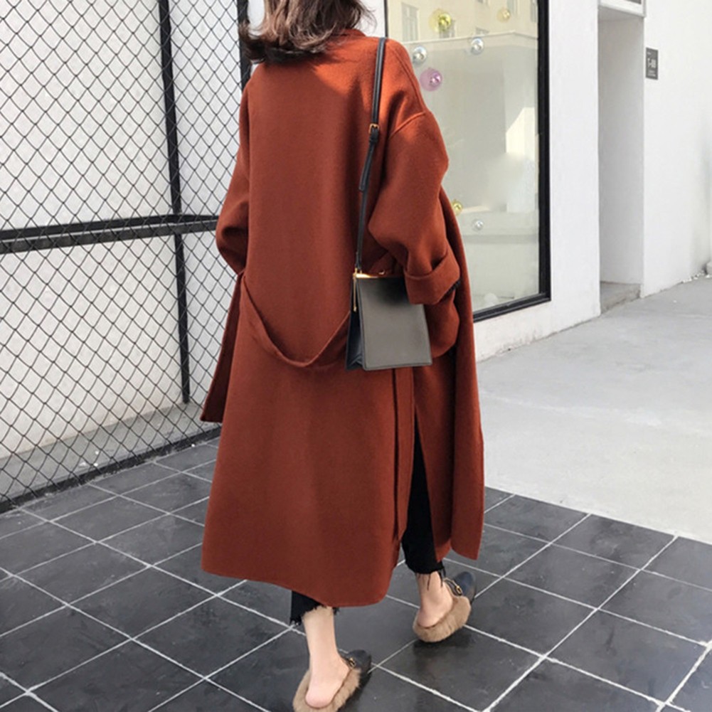 Ideal For Beach Double-Sided Outerwear Korean Style Coat Casual Daily Wear - Picture 16 of 23