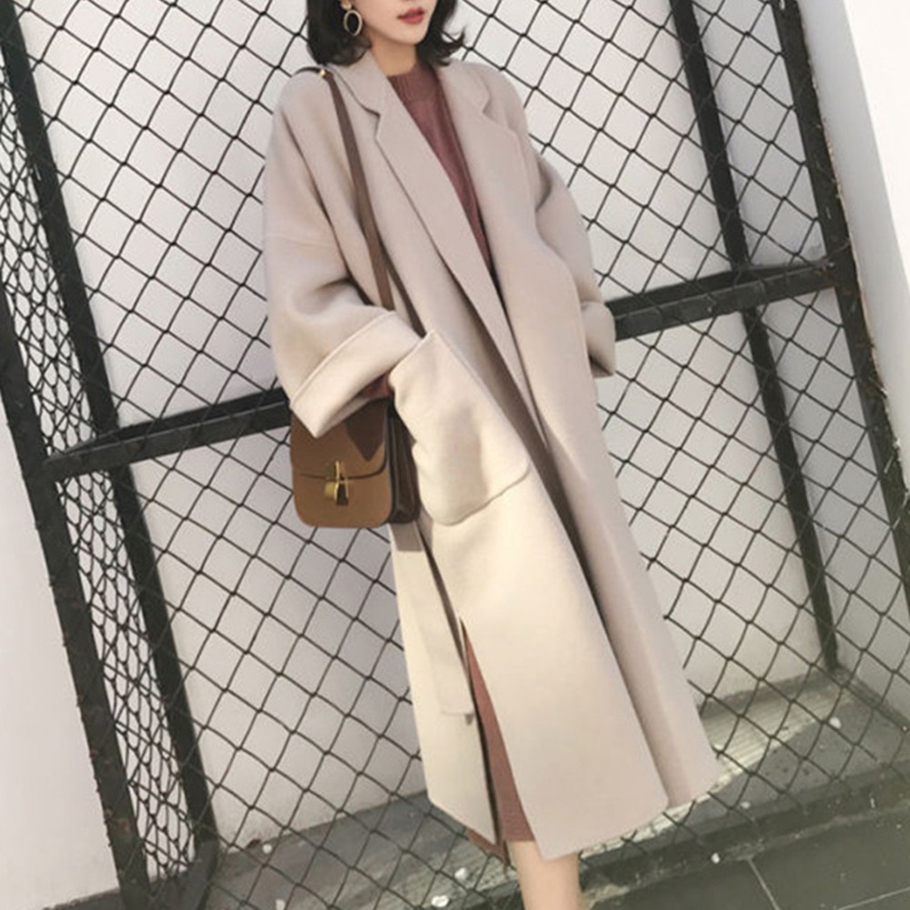 Ideal For Beach Double-Sided Outerwear Korean Style Coat Casual Daily Wear - Picture 11 of 23