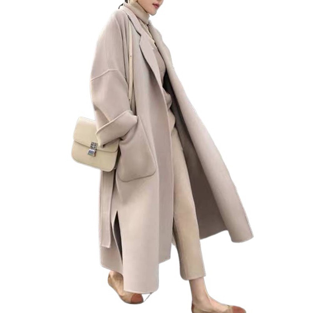 Ideal For Beach Double-Sided Outerwear Korean Style Coat Casual Daily Wear - Picture 12 of 23