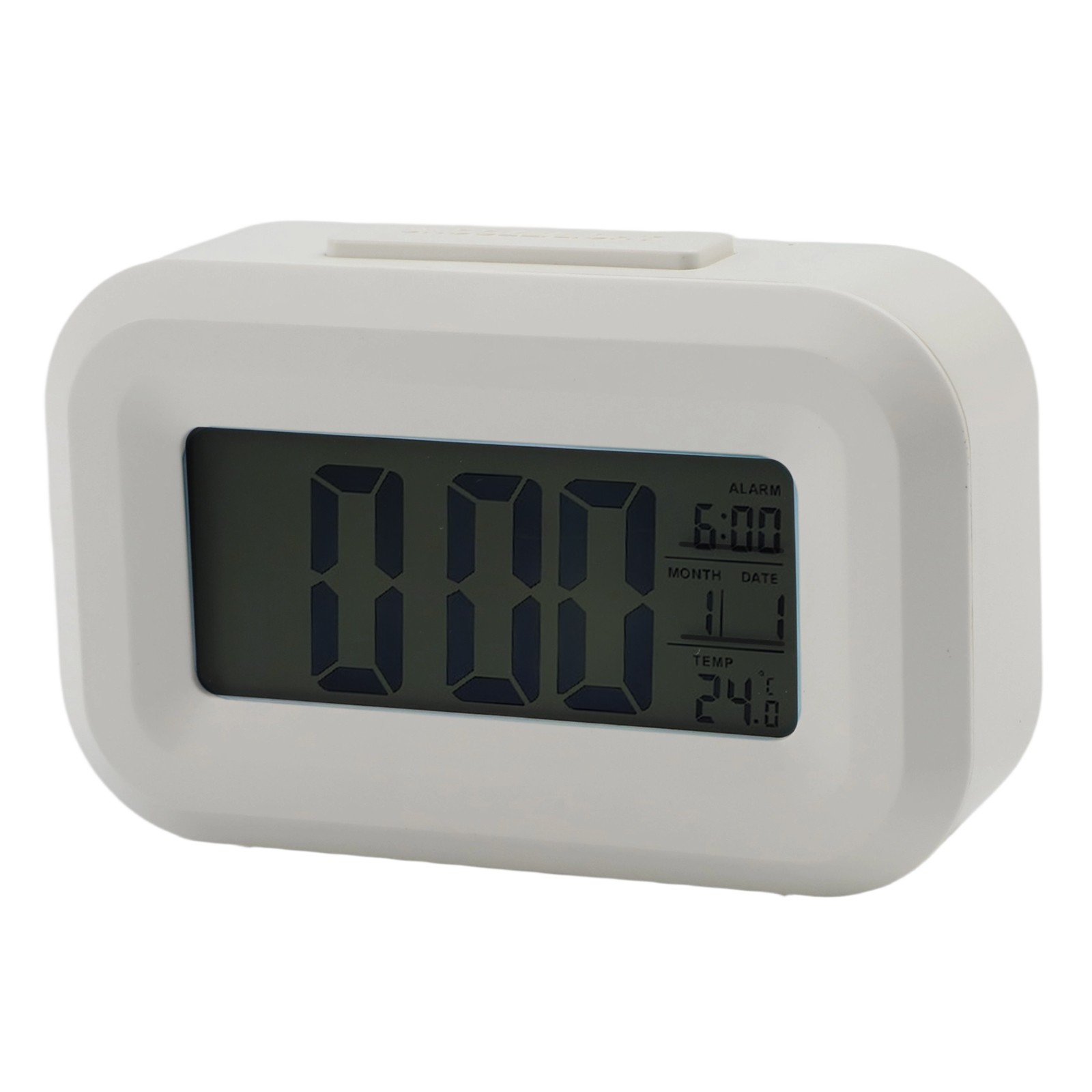 Digital Alarm Clock Compact Design Essential Bedside Addition For Gentle Wake-Up