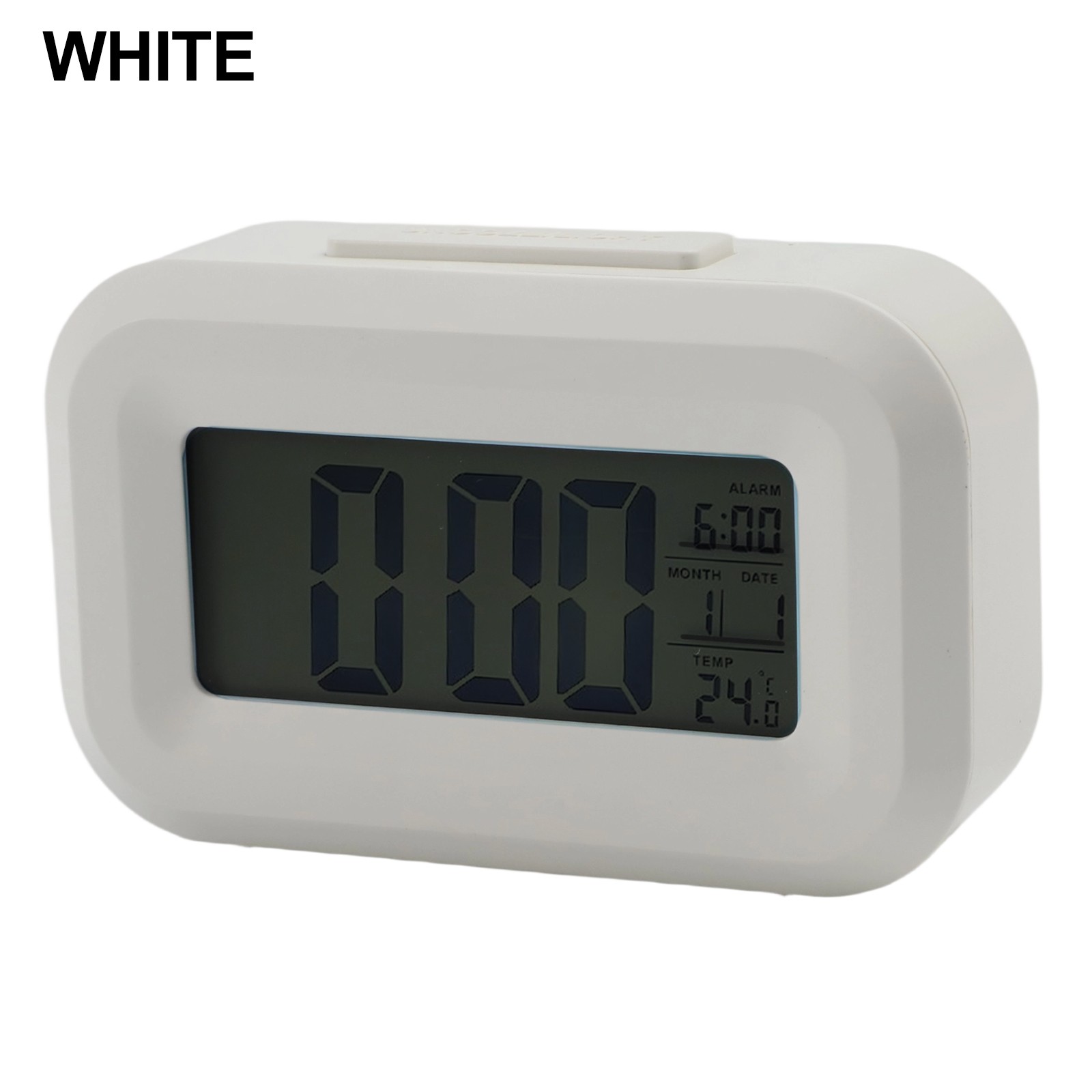 Digital Alarm Clock Compact Design Essential Bedside Addition For Gentle Wake-Up