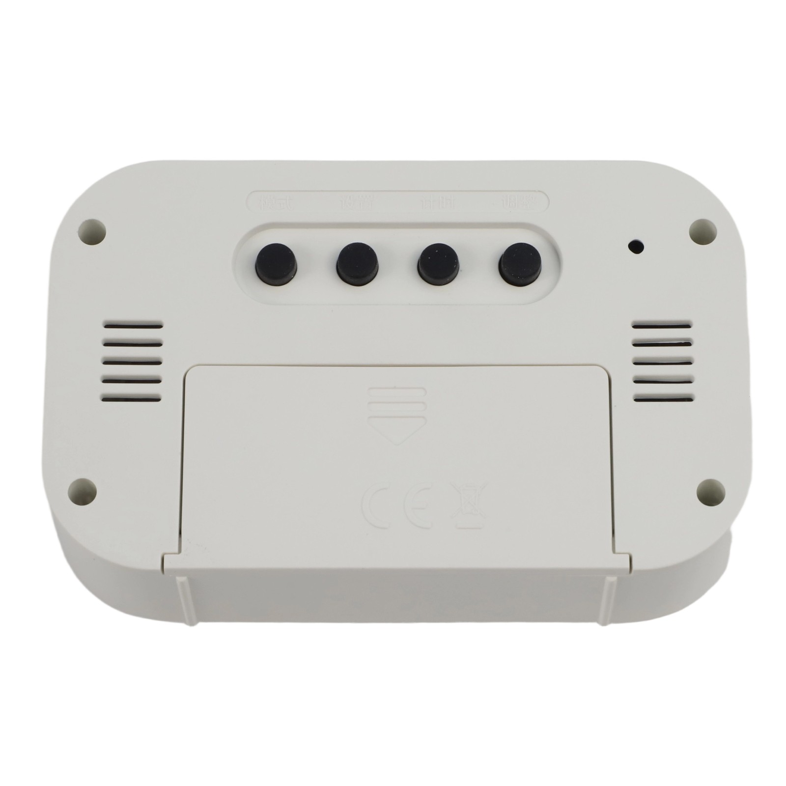 Digital Alarm Clock Compact Design Essential Bedside Addition For Gentle Wake-Up