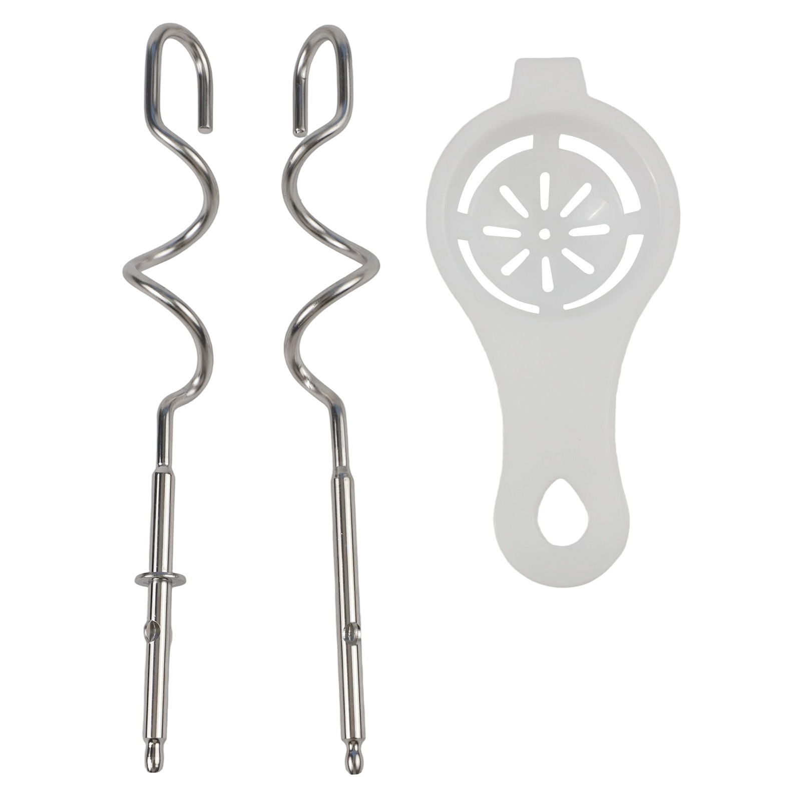 Batter For Eggs Mixer Hand Mixer Sauce Sliver 17.5cm 21.5cm 2pcs Manual