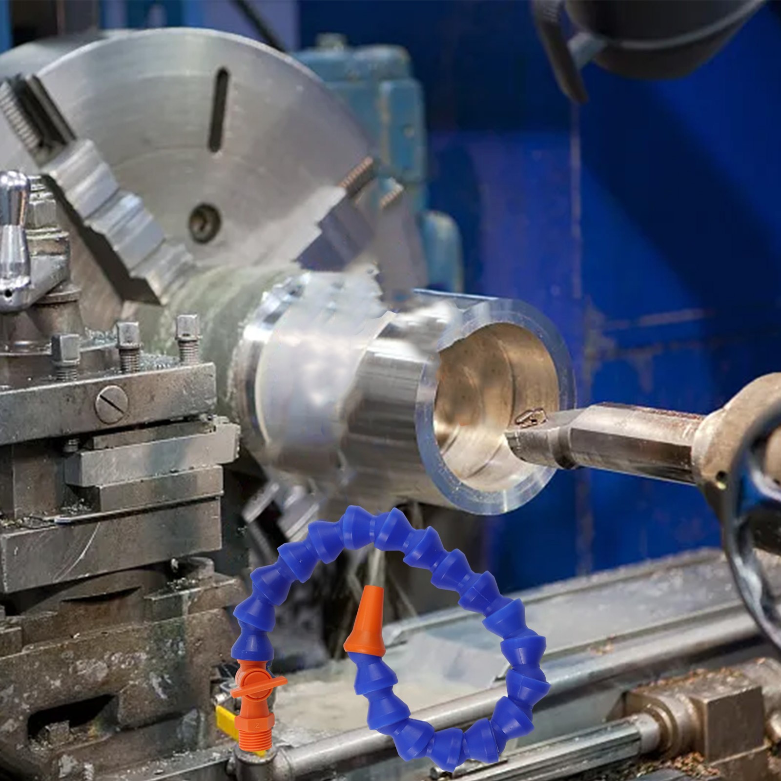 Interchangeable Nozzle Cooling Hose for BPS External Thread 14 in 38 in 12 in