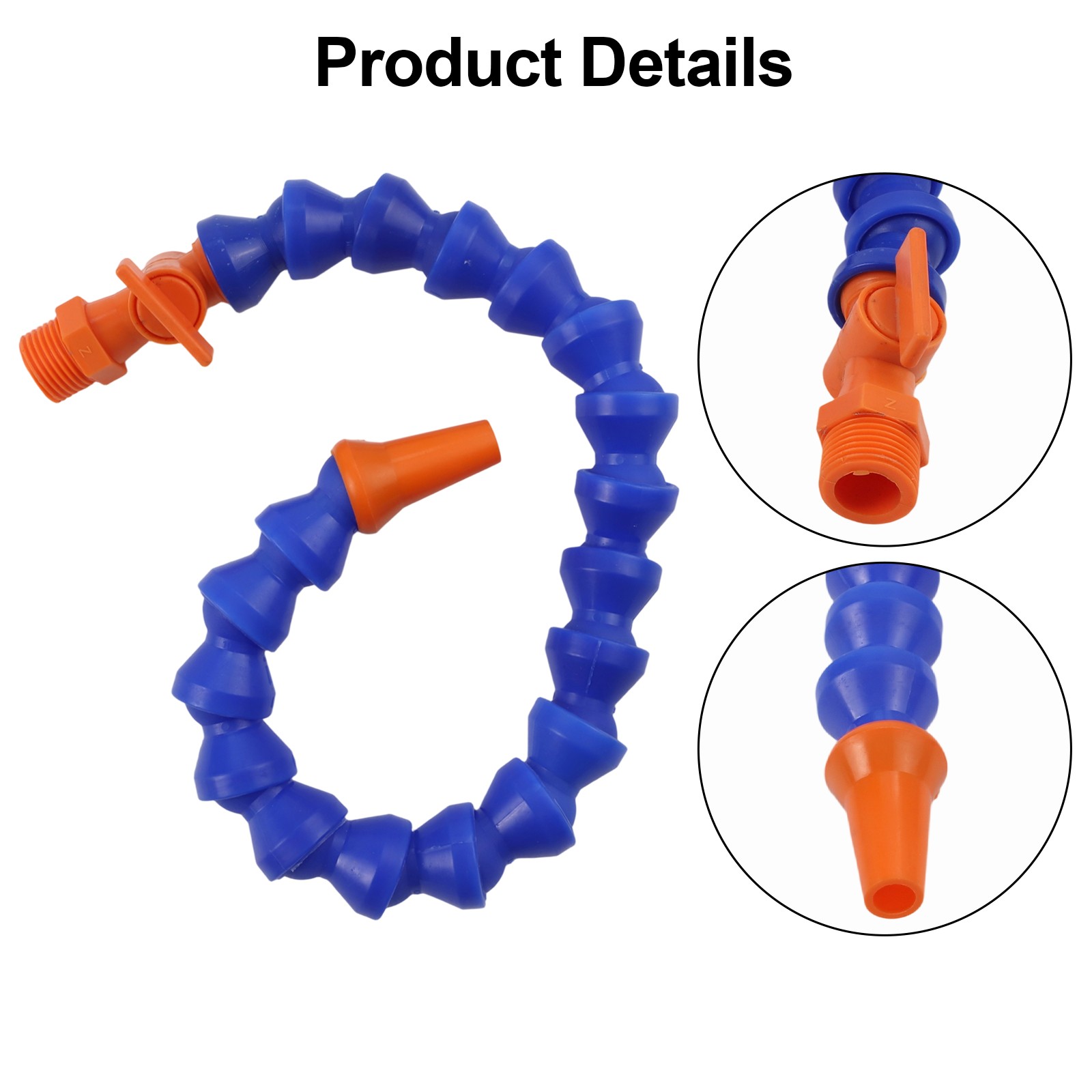 Interchangeable Nozzle Cooling Hose for BPS External Thread 14 in 38 in 12 in