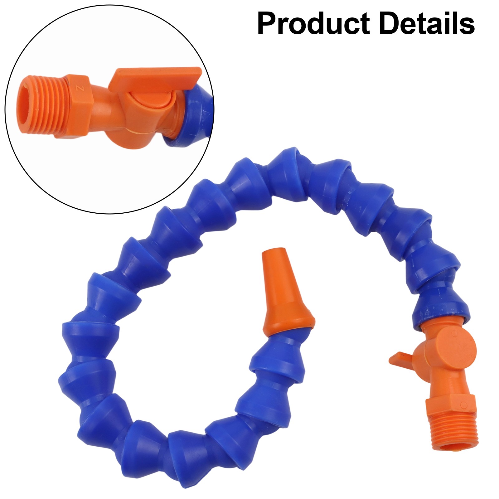 Interchangeable Nozzle Cooling Hose for BPS External Thread 14 in 38 in 12 in