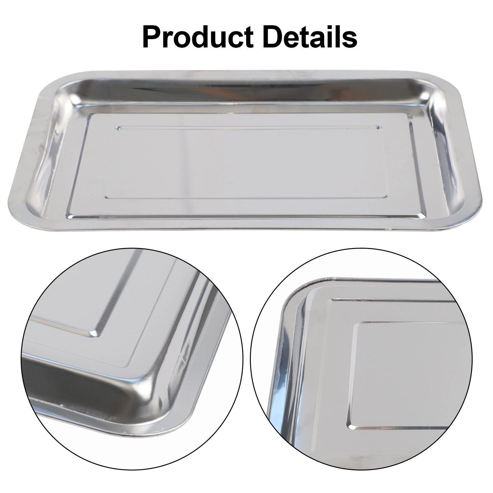 For Toaster Oven Baking Pan Rectangle Cookie Baking New High Quality Practical