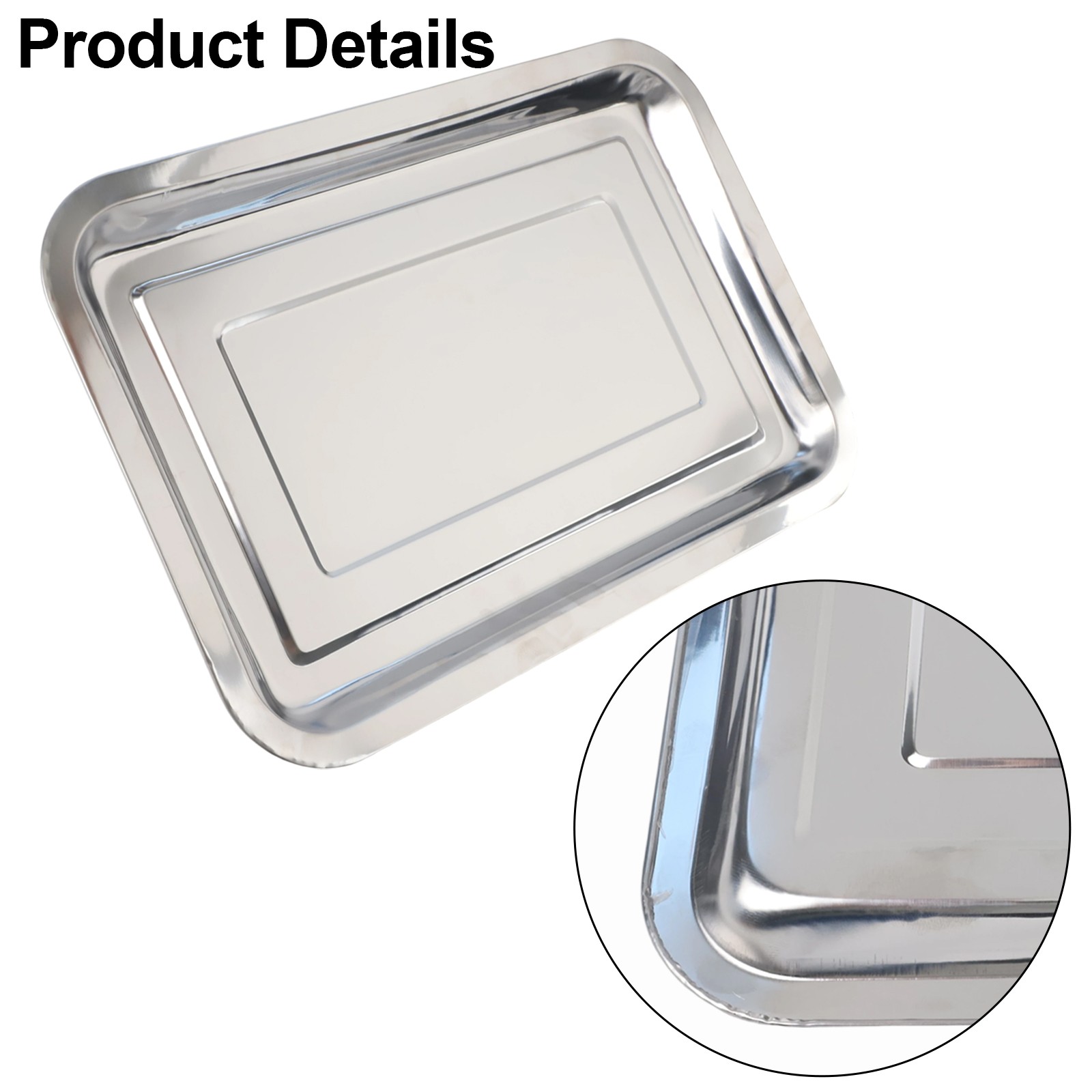 For Toaster Oven Baking Pan Rectangle Cookie Baking New High Quality Practical