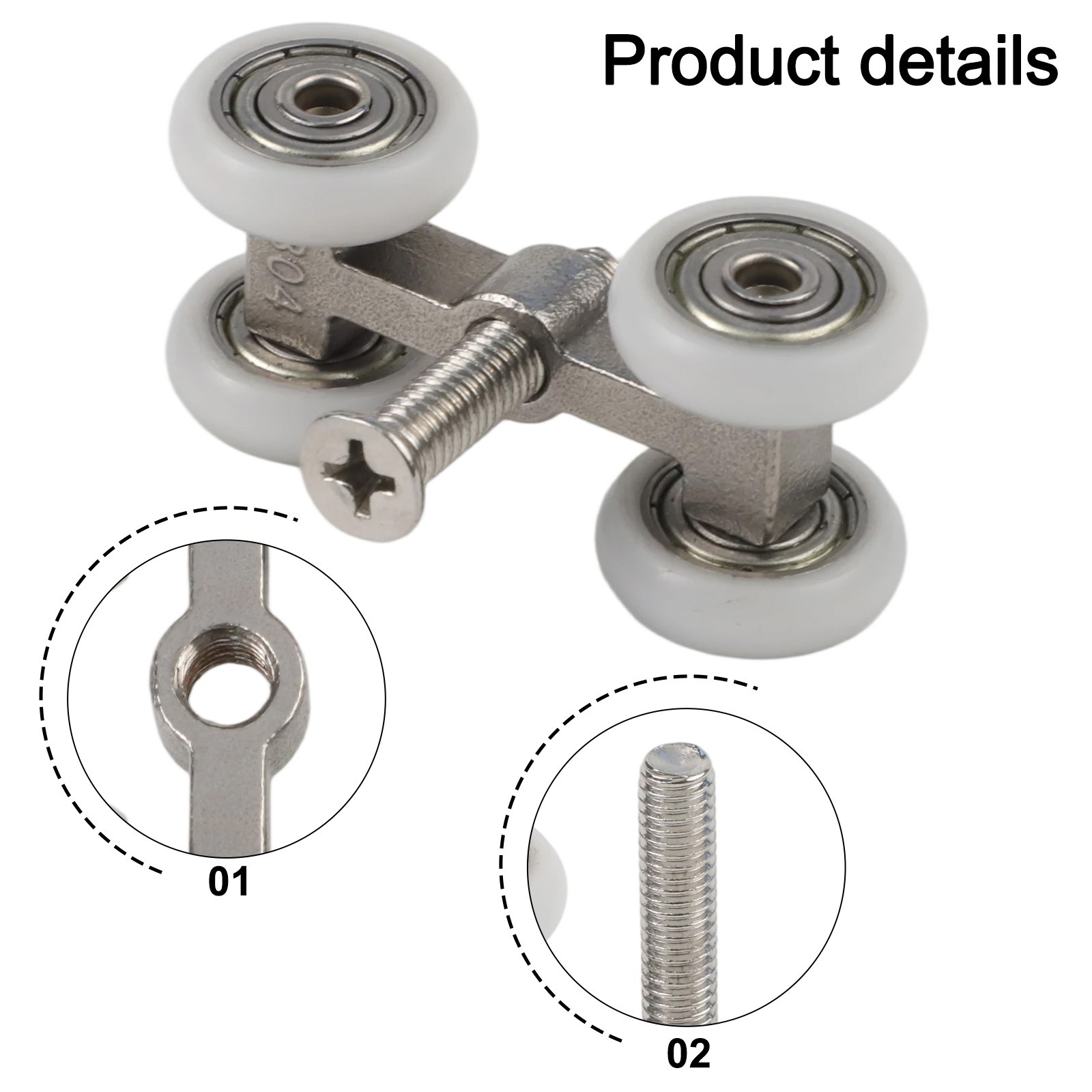 Stable Performance Hanging Wheels Roller Load Bearing Durability High Quality