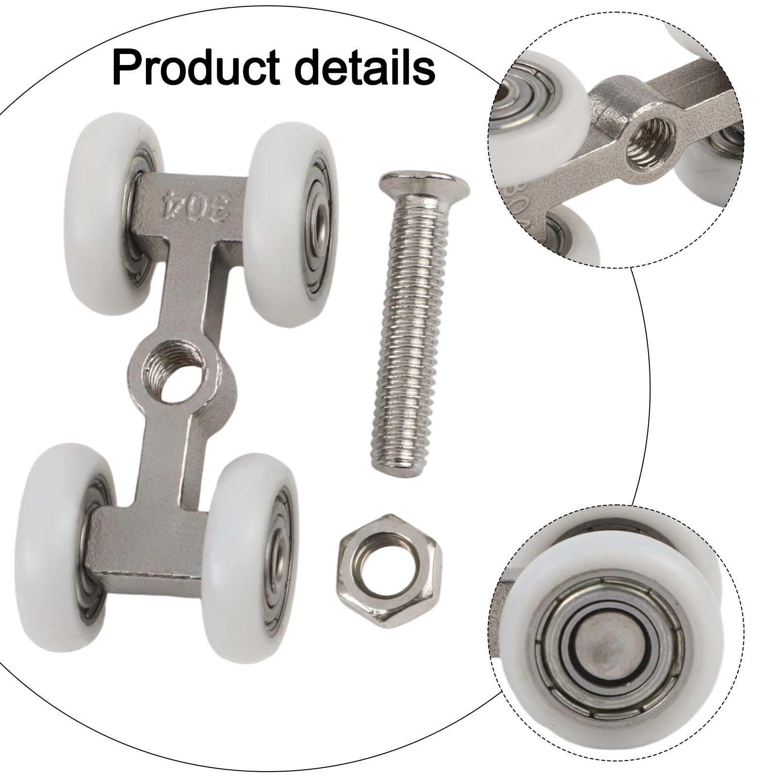 Stable Performance Hanging Wheels Roller Load Bearing Durability High Quality