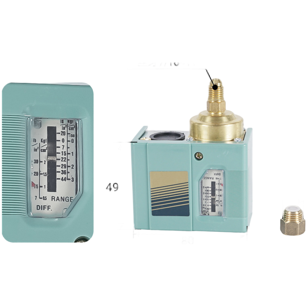 Pneumatic Pressure Switch Differential Controller Air Compressor Water Pump Kit - Picture 17 of 17