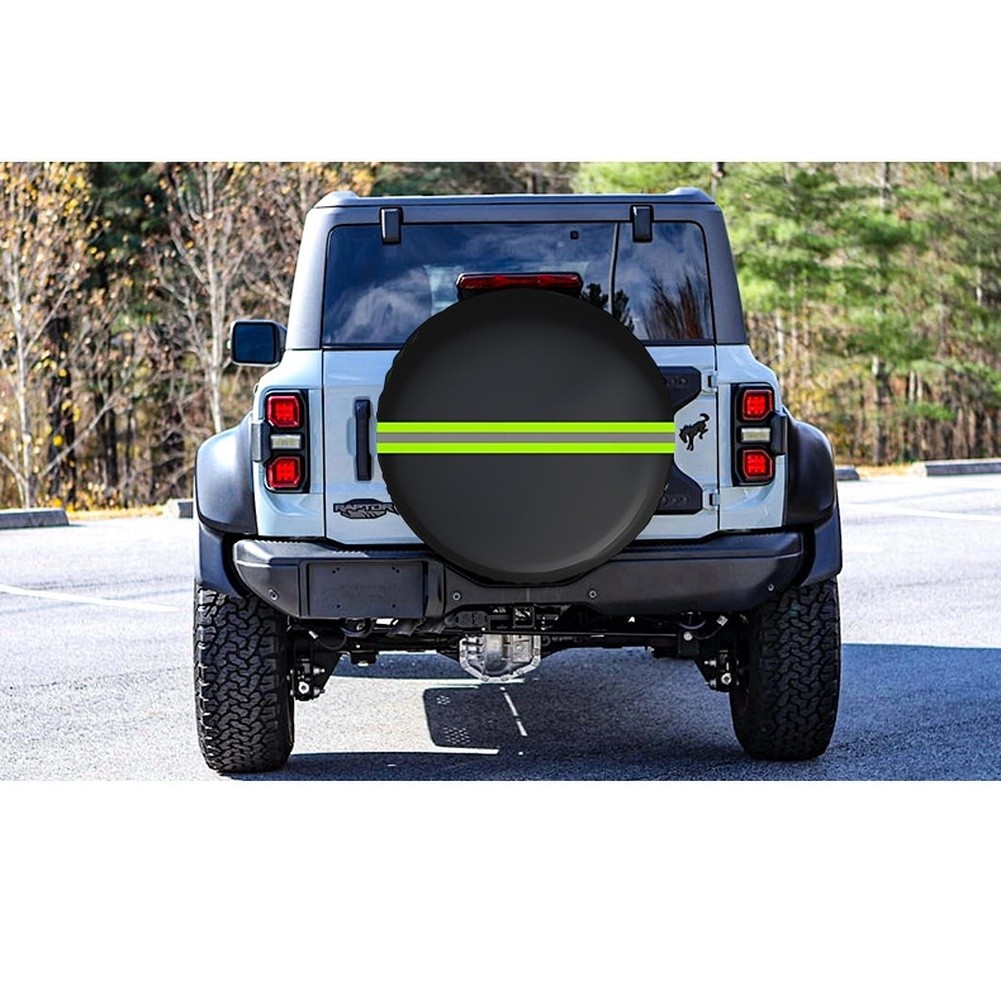 Car Tire Cover Waterproof with Reflective Safety Strips for RV and Truck Use - Picture 27 of 34