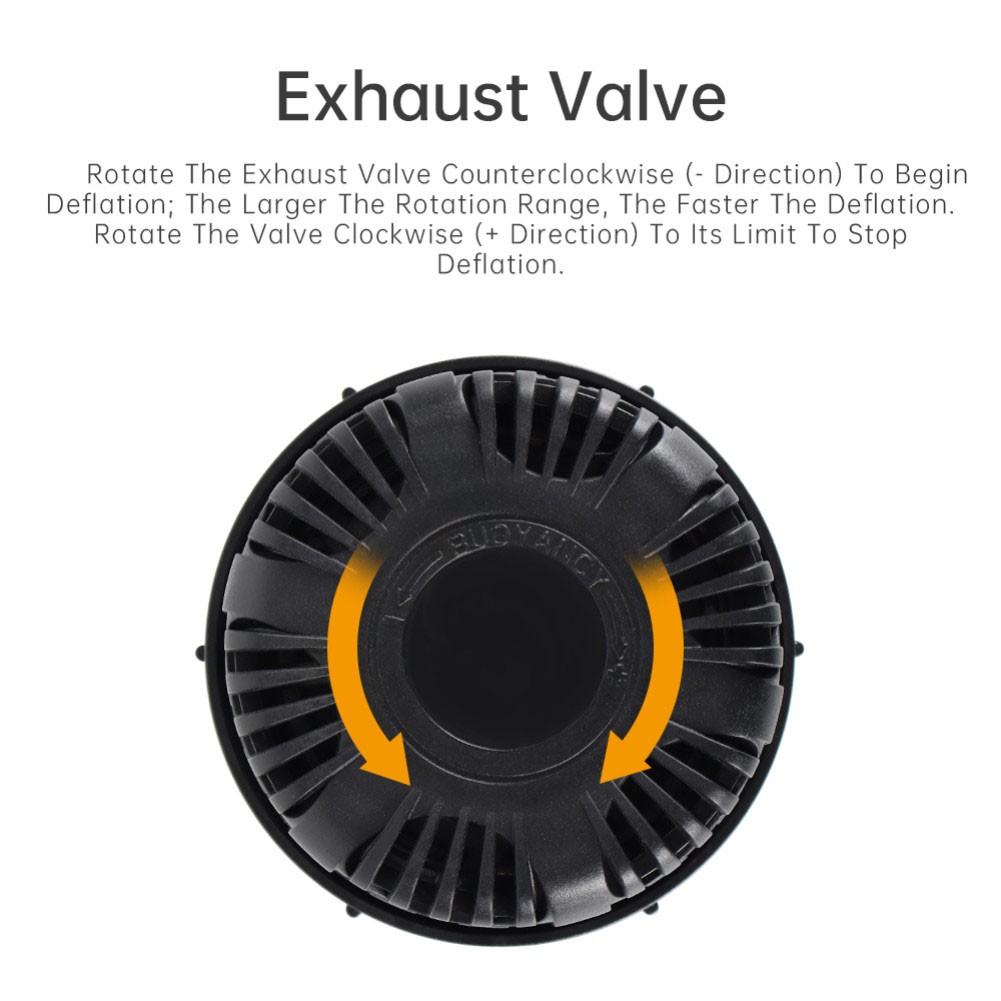 Válvula de escape de admisión de traje seco de buceo repuesto de plástico inflado rápido - Imagen 16 de 24