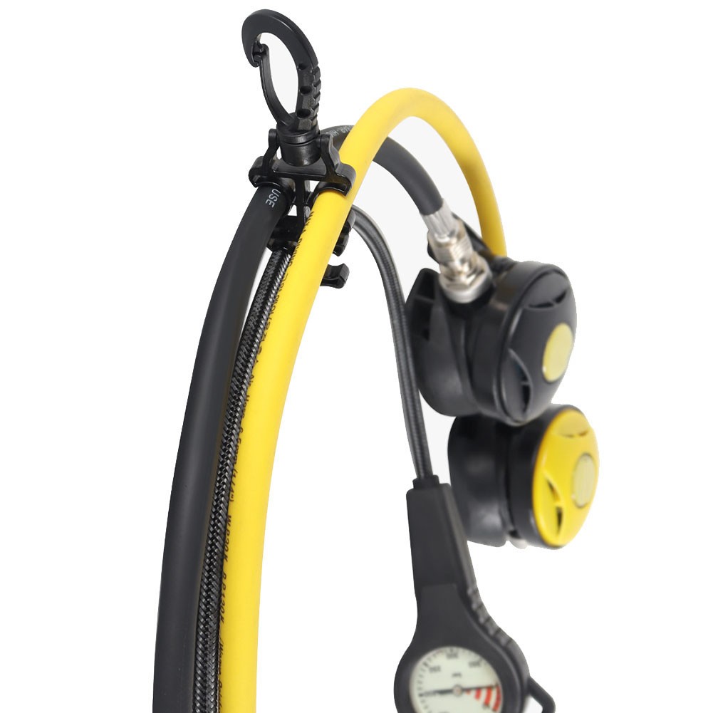 Quick Release Scuba Hose Holder Clip for BCD Regulator For Second Stage - Picture 23 of 30