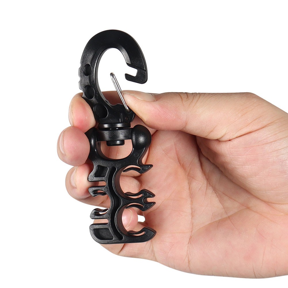 Diving Clip 360° Rotation Clip Easy Hose Routing For Second Stage Regulator - Picture 22 of 27