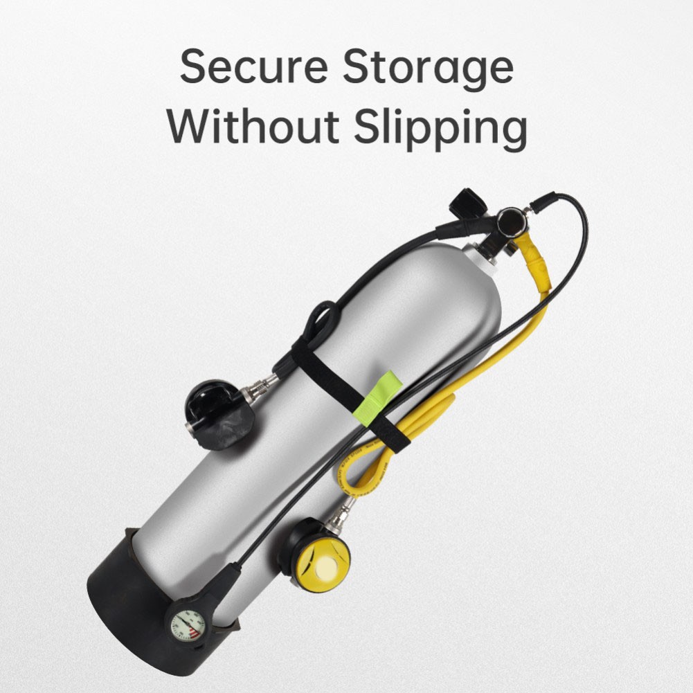 Scuba Tank Hoop Strap Elastic Holder for 6L 12L Cylinder Secure Storage - Picture 17 of 24