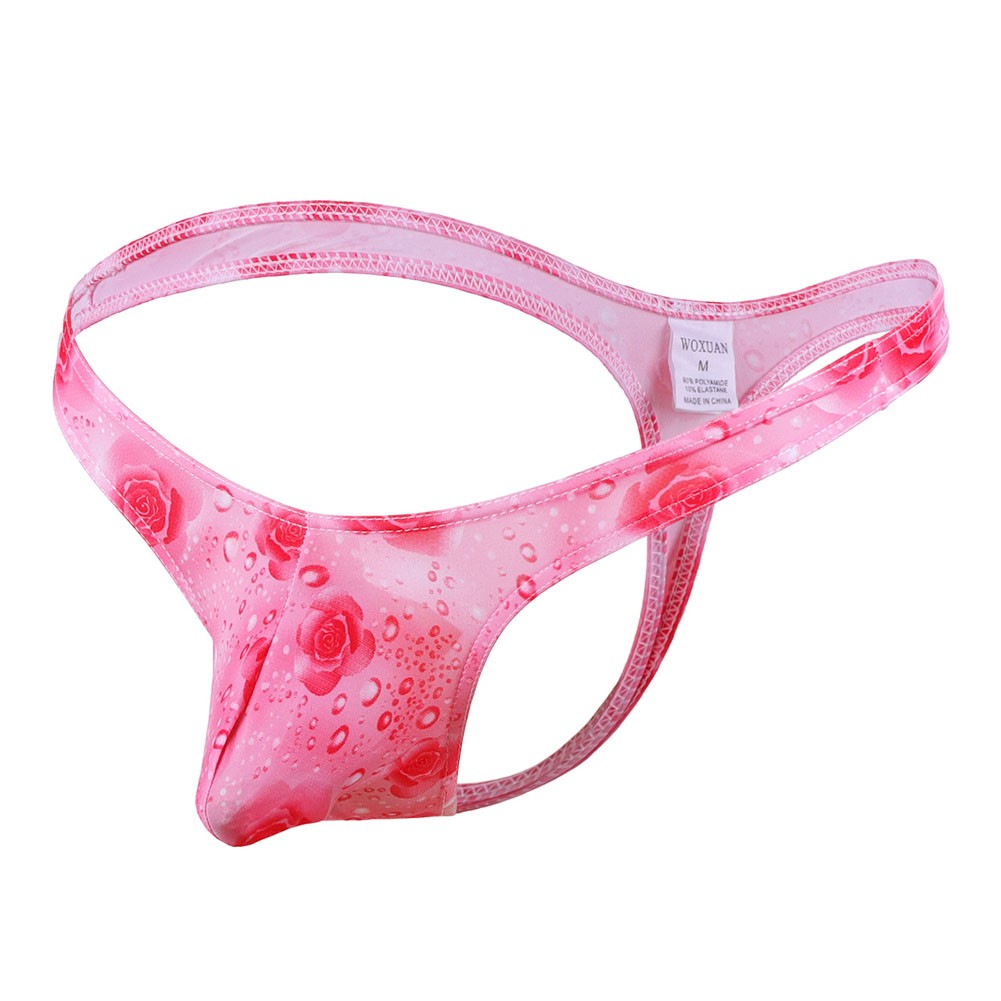 Breathable G-string Print Thong Casual Wear 90% Nylon Fabric All Season Wear - Picture 7 of 9