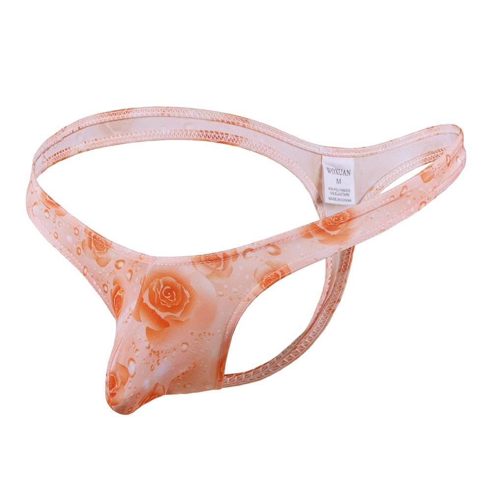 Breathable G-string Print Thong Casual Wear 90% Nylon Fabric All Season Wear - Picture 8 of 9