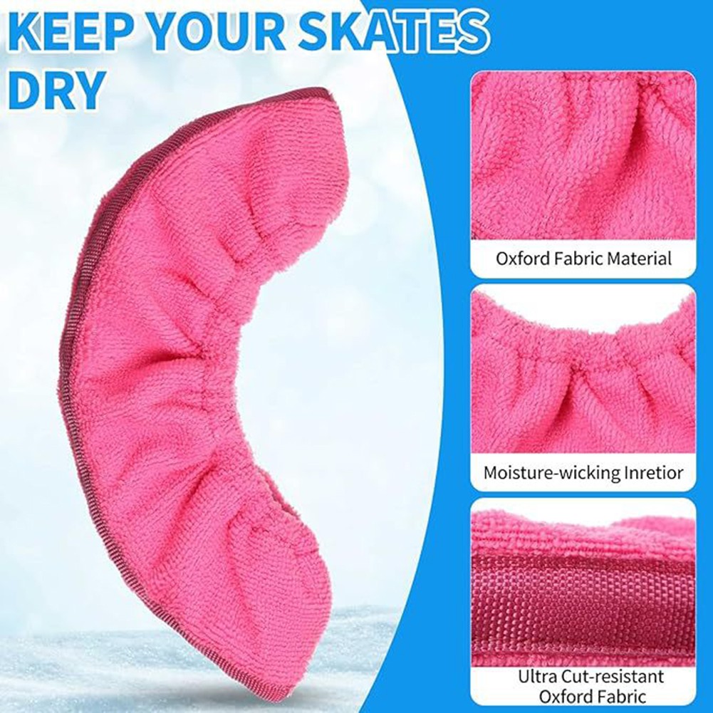 Ice Skate Blade Covers for Figure Skates Soft Protective Covers S M L Options - Picture 16 of 20