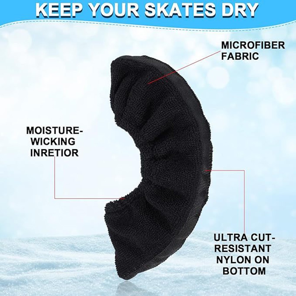 Ice Skate Blade Covers for Figure Skates Soft Protective Covers S M L Options - Picture 20 of 20