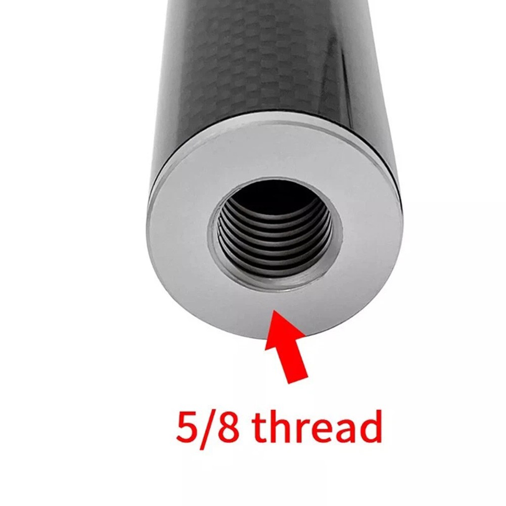 Carbon Fiber Surveying Pole 32mm Diameter with 5 8 X 11 Thread Compatible Rod - Picture 9 of 14