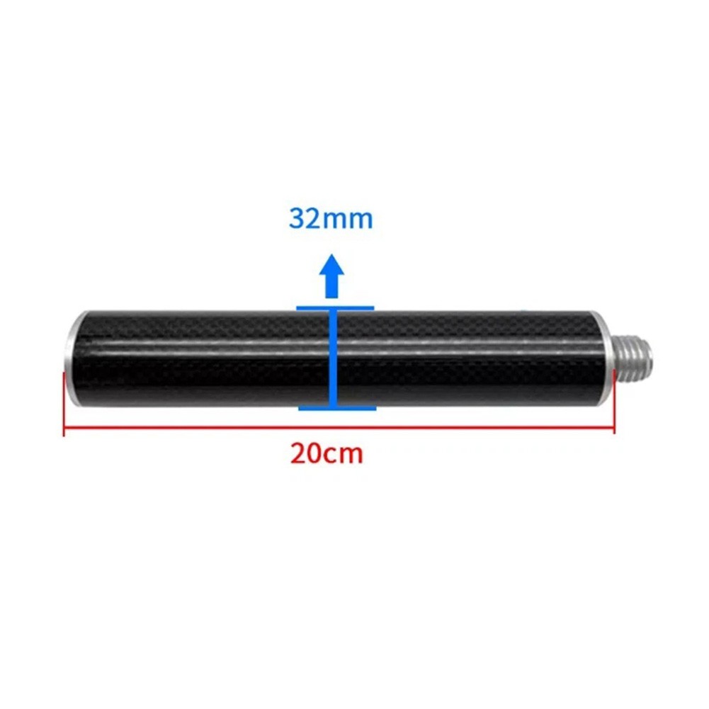 Carbon Fiber Surveying Pole 32mm Diameter with 5 8 X 11 Thread Compatible Rod - Picture 11 of 14