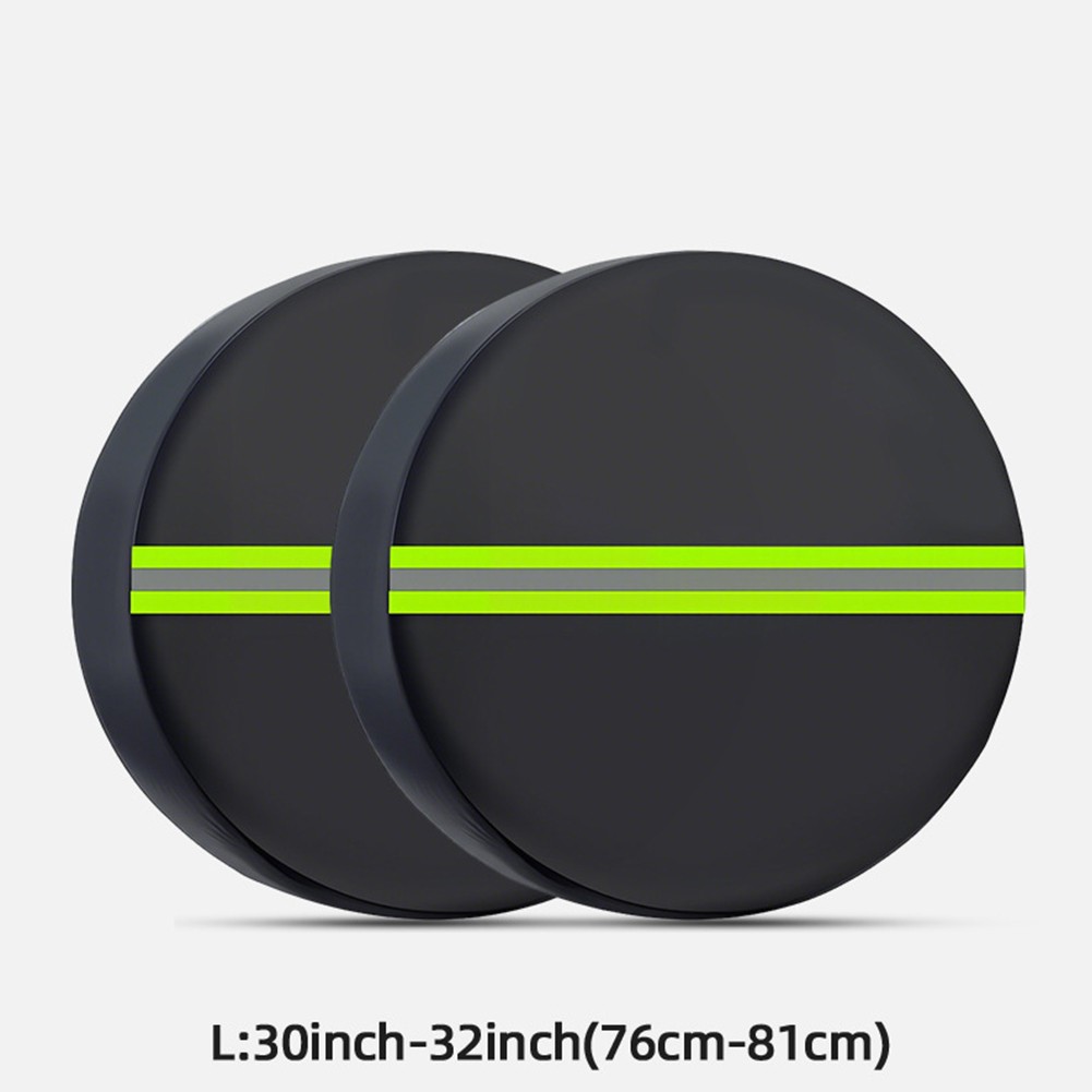 Car Tire Cover Waterproof with Reflective Safety Strips for RV and Truck Use - Picture 26 of 34