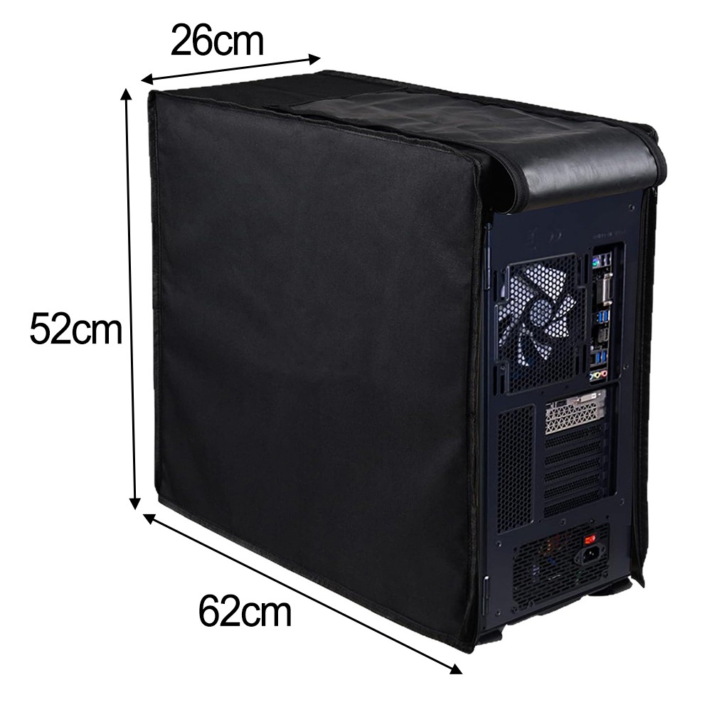Easy Clean Dust Cover for PC with Zipper Design and Reliable Dust Protection
