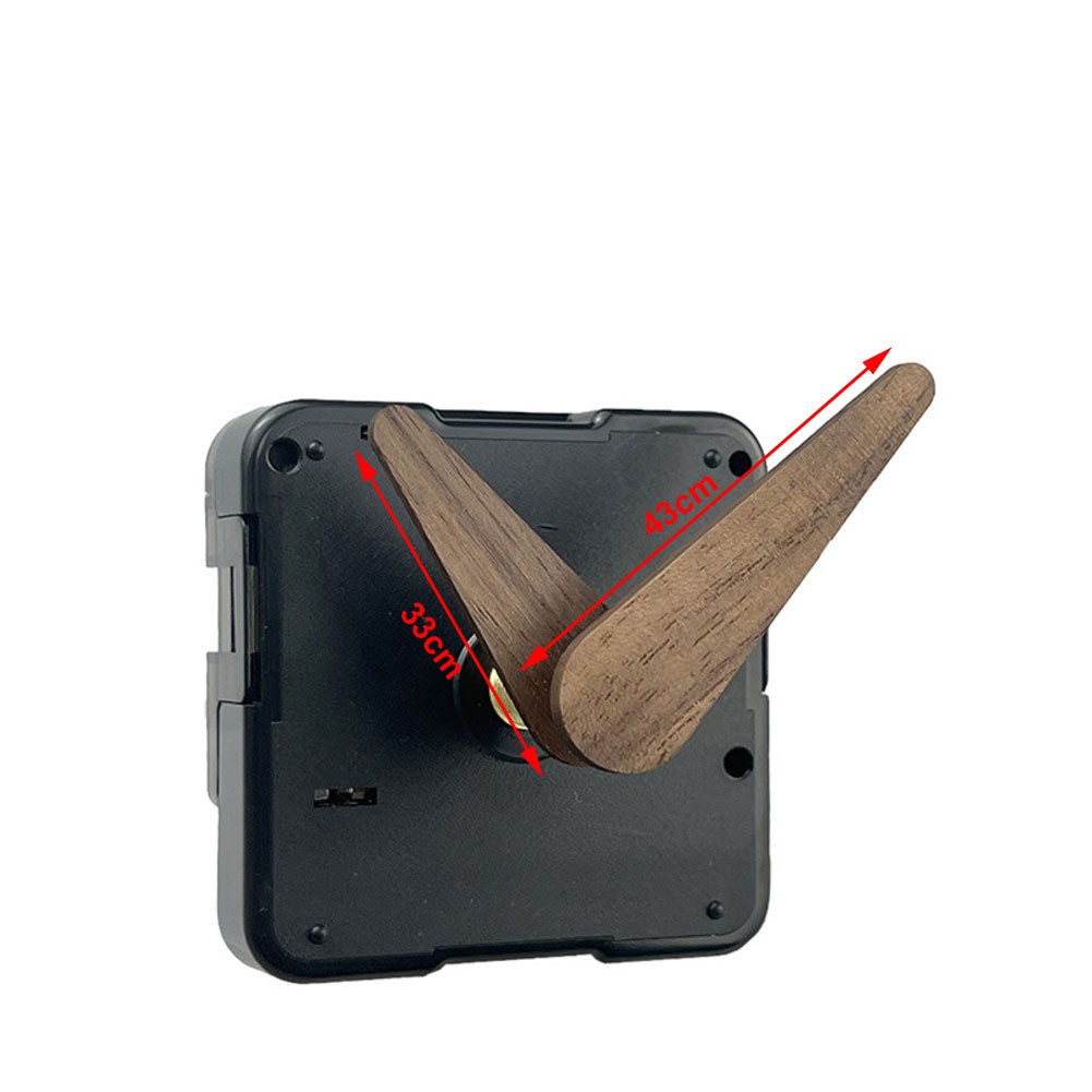 DIY Clock Repair Tool with Silent Movement and Wooden Round Tip Pointers